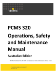 PCMS 320 Operations, Safety and Maintenance Manual - Ver-Mac