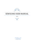 SEWICONZ USER MANUAL