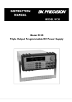 B&K 9130 User Manual