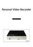 Personal Video Recorder