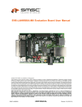 EVB-LAN9500A-MII Evaluation Board User Manual Rev