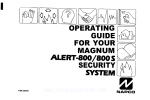 800 User Manual - Alarm Products Of Oklahoma