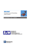 Ground Penetrating Radar GPR - RJM Utility Á Drain Cleaning