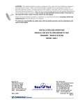 Sea Tel 2406 User Manual