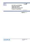 User`s Manual EJX118A and EJX438A Diaphragm Sealed