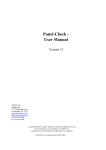 Panel-Check - User Manual