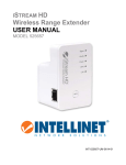 Wireless Range Extender USER MANUAL