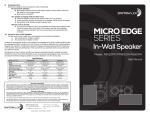 Dayton Audio ME825W User Manual