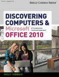 Discovering Computers and Microsoft® Office 2010