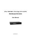 Web Managed PoE Switch User Manual