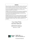 Power Platform PP4300 Task DAQ User Manual