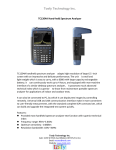 TC1204A Handheld Spectrum Analyzer