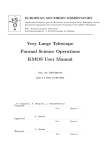 KMOS User Manual