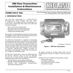 Hedland MR Transmitter for Caustic Air and Gases