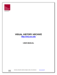 VISUAL HISTORY ARCHIVE