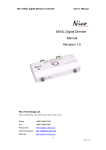 4404L Digital Dimmer Manual Revision 1.5