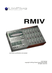 RM IV Manual - LinPlug Virtual Instruments
