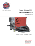Tesla™ TI100-PFC Ground Power Unit