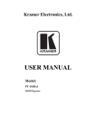 USER MANUAL