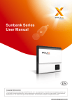 Sunbank Series User Manual - PHP Version 5.5.9