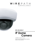 Wirepath™ Surveillance 750 Series Dome IP Outdoor