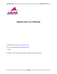 Apache Ant 1.5.4 Manual