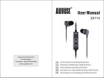 Active Noise Cancelling Earphones couteurs à Réduction de Bruit