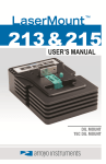 213/215 DIL LaserMount User`s Manual