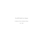 The LRP Toolkit User`s Manual - Forge