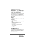 [c]FP-DO-401 Operating Instructions
