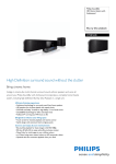 HTS8160B/12 Philips HD Home theatre with Ambisound