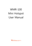 WMR-100 Mini Hotspot User Manual