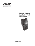 Pelco IP Camera Installation Tool User Manual