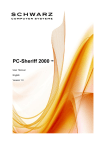 PC-Sheriff 2000 TM - SCHWARZ Computer Systeme Distribution