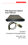 PCIe Expansion System User`s Manual