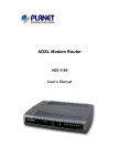 ADSL Modem Router ADE-3100