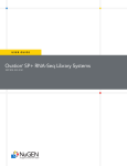 Ovation® SP+ RNA-Seq Library Systems