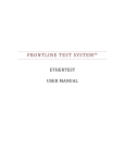 FRONTLINE TEST SYSTEM™ - Frontline Test Equipment