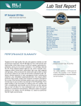 Lab Test Report