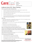 Artificial Larynx (AL): Basic Training