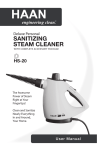 SANITIZING STEAM CLEANER