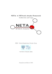 NETA Framework manual