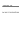 The Linux Users` Guide