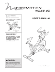 USER`S MANUAL - Foundation Fitness