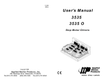 User`s Manual 3535 3535 O