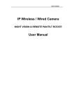 IP Wireless / Wired Camera User Manual