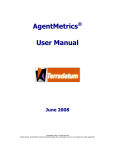AgentMetrics User Manual