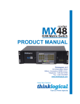 MX48 Router Manual