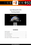 User Manual for GPS Tracking System Contents