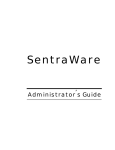 SentraWare Administrator`s Guide